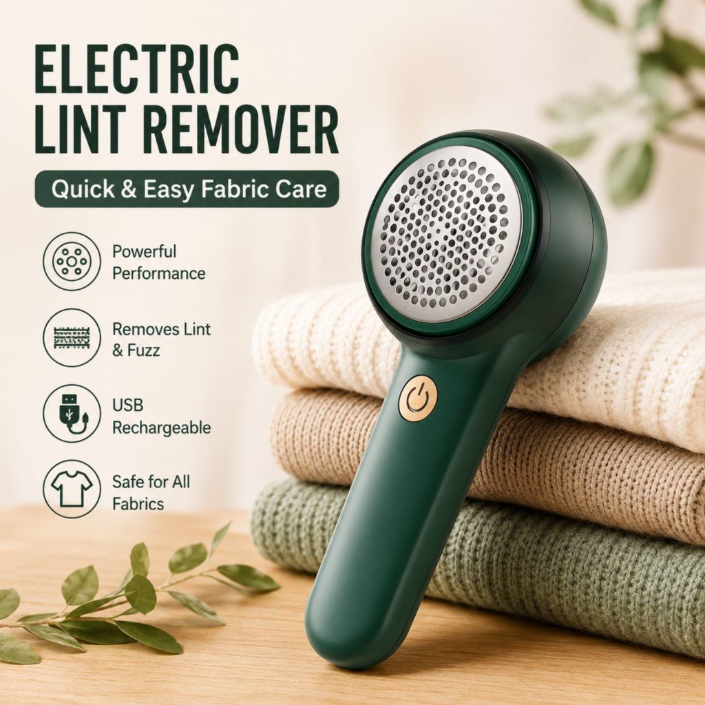 Electric USB Rechargeable Lint Remover
